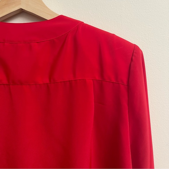 Worthington Vintage Red Blouse - Picture 12 of 14